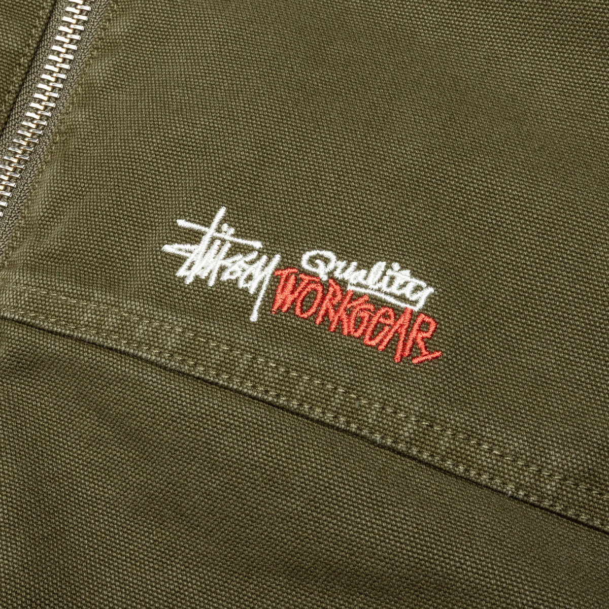 Work Jacket Insulated Canvas - Olive