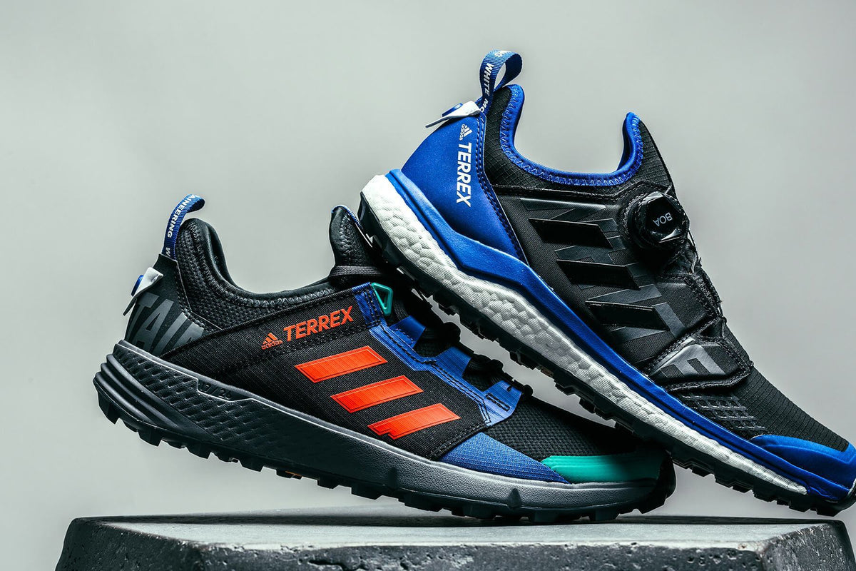 Originals x White Mountaineering Terrex Agravic Speed + - Core Black/Active Orange/Collegiate Royal