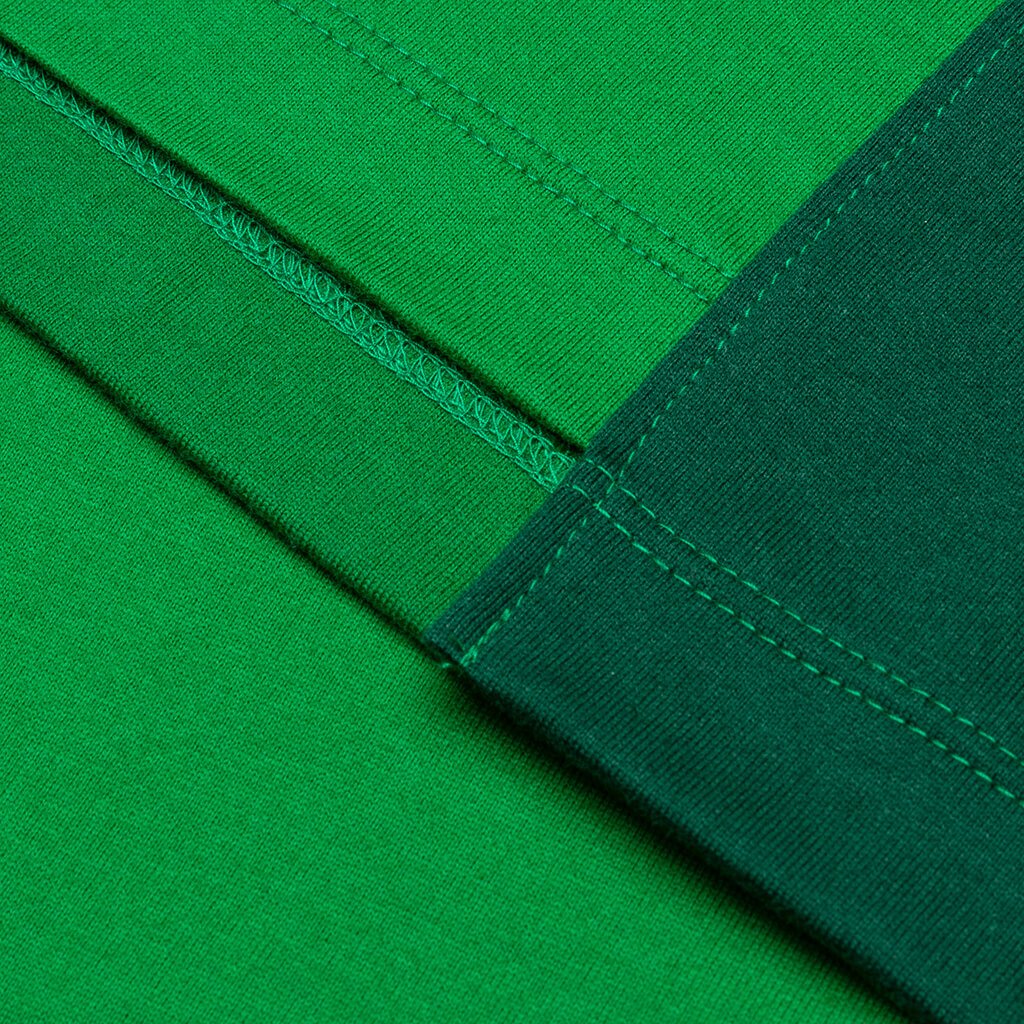 Patchwork Panel Tee - Green