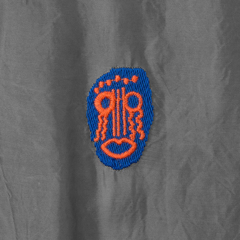 Mask Embroidered - Grey