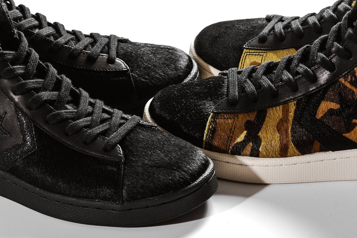 All Star Pro Leather Mid - Black/Multi/Egret