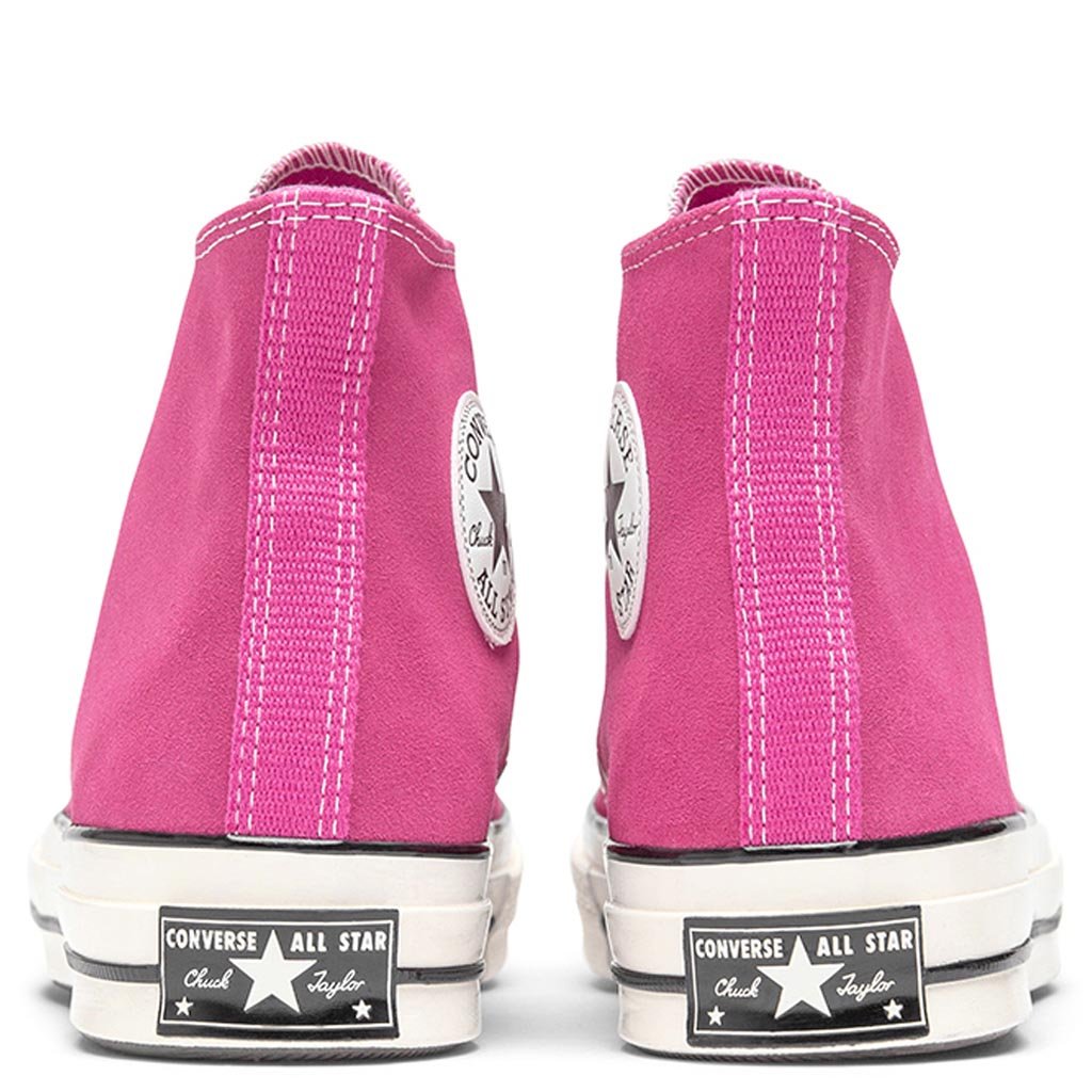 Chuck 70 Suede Hi - Prime Pink/Black