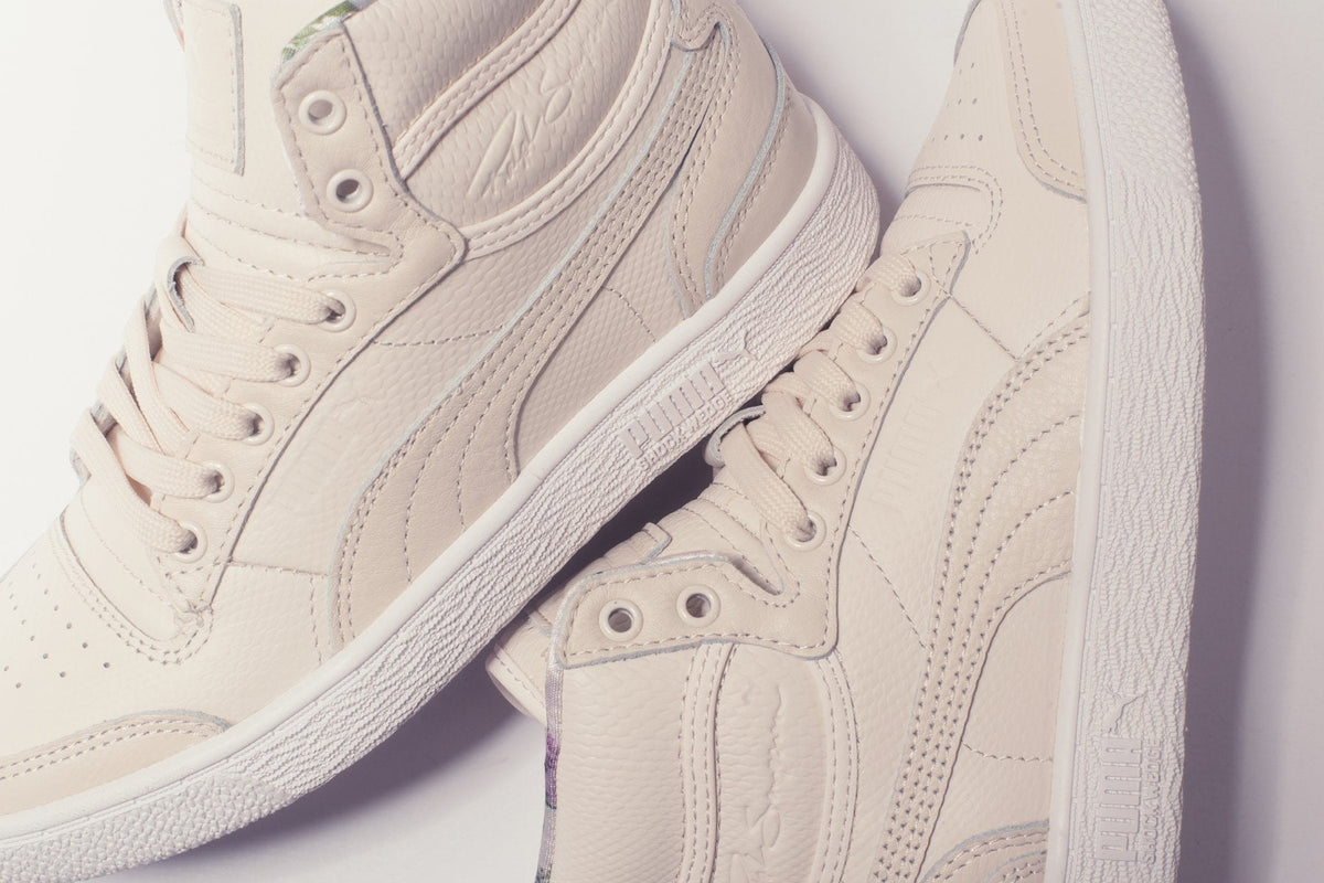 Puma x Tabitha Simmons Women's Ralph Sampson Mid Leather - Pastel Parchment