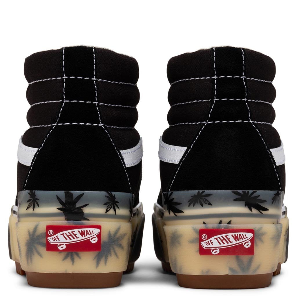 Women's Sk8-Hi Stacked LX - Palm Black