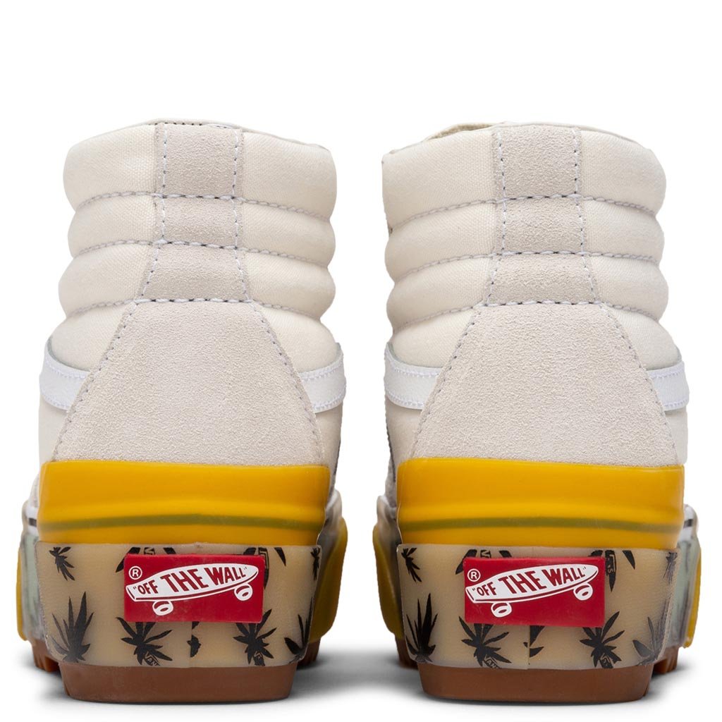 Women's Sk8-Hi Stacked LX - Palm Blue/Yellow