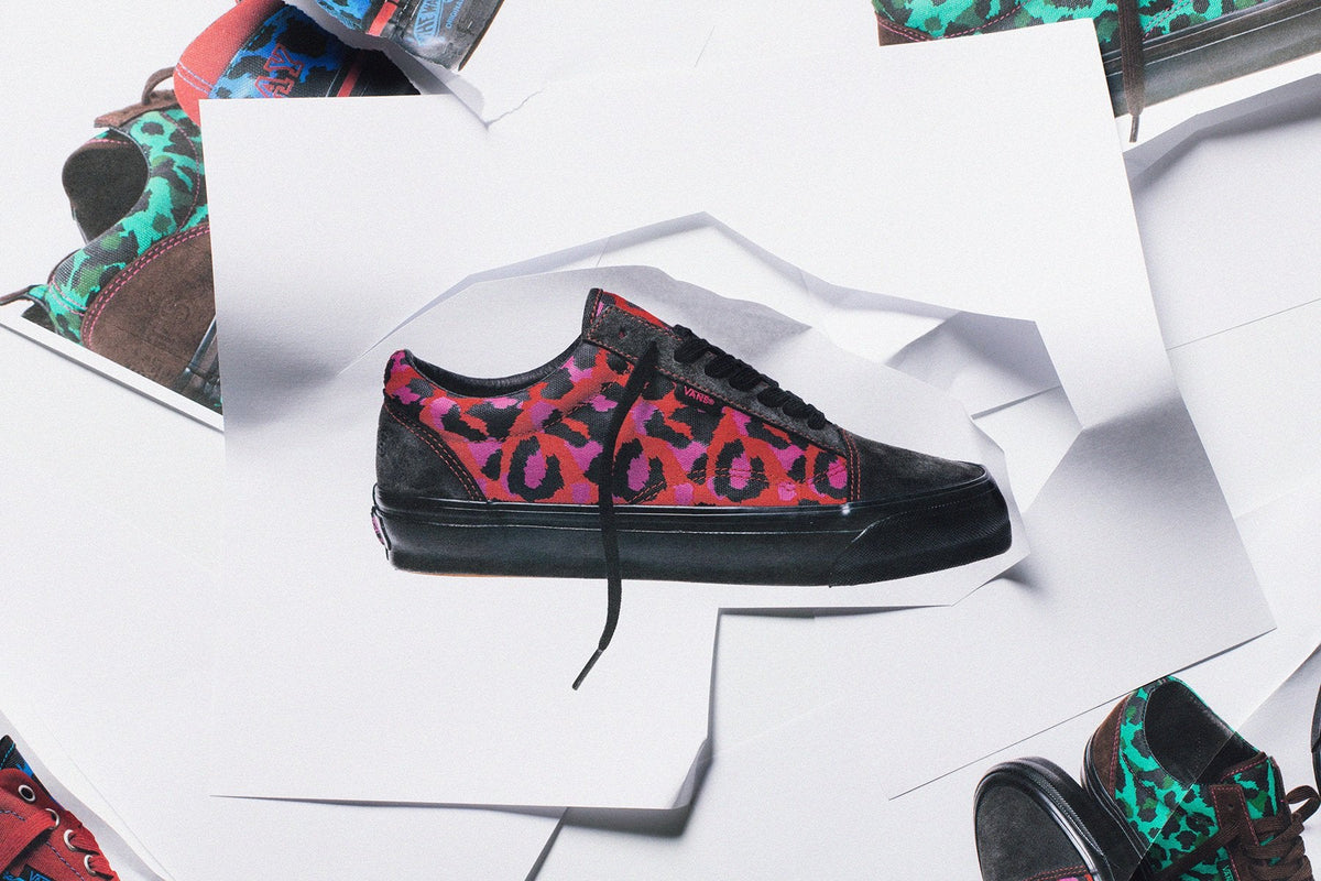 Vans Vault x Stray Rats UA Old Skool NS OG LX - Raven/Racing Red