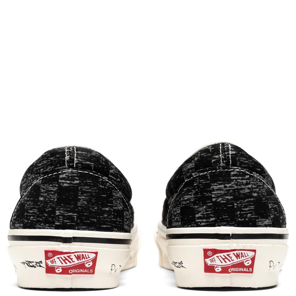 Vans x Jim Goldberg Classic Slip On - TV Static