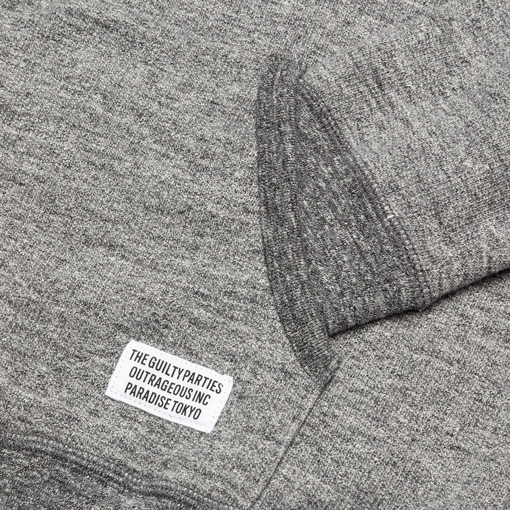 Pullover Hooded Sweatshirt Type 3 - Grey