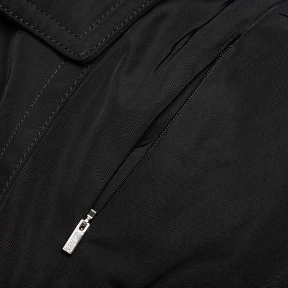 Flight Bomber Jacket - Black