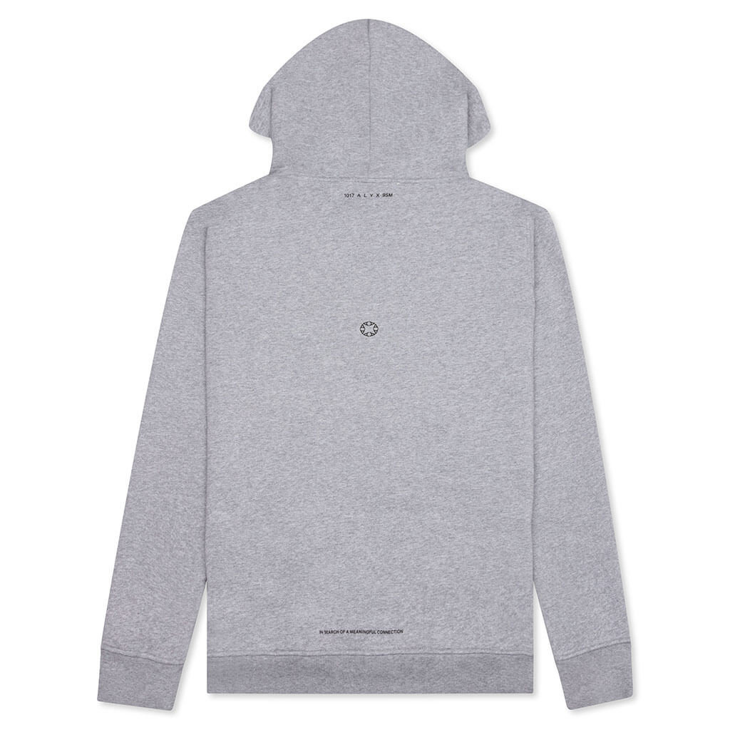Hoodie - Grey Melange
