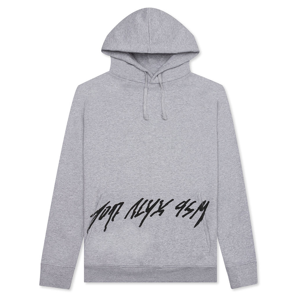 Hoodie - Grey Melange