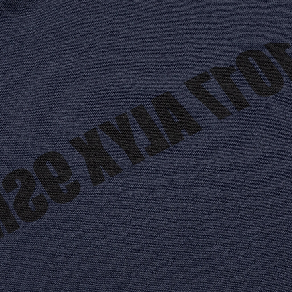 Mirrored Logo Sweatshirt - Navy