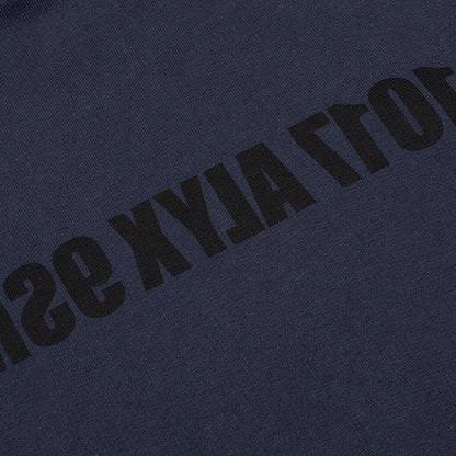 Mirrored Logo Sweatshirt - Navy
