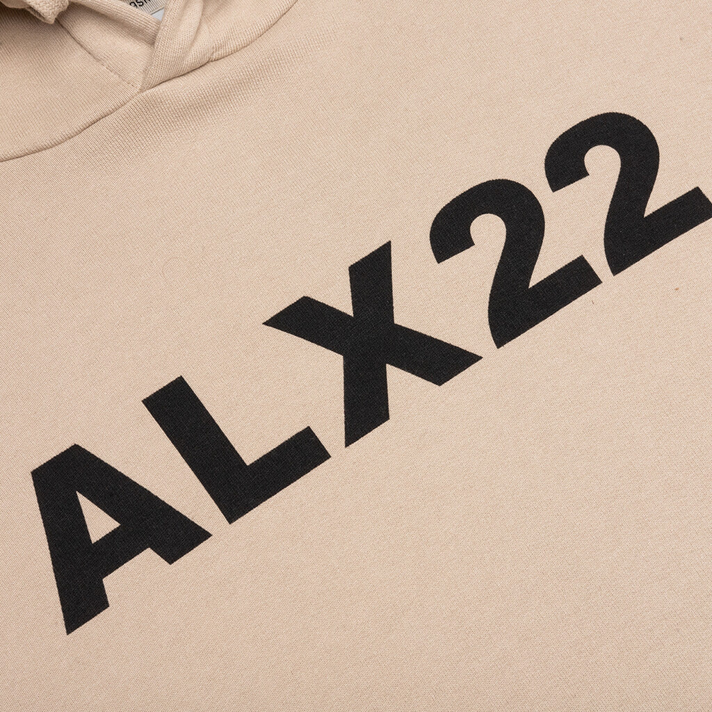 ALX22 Hoodie Sweatshirt - Natural Dark