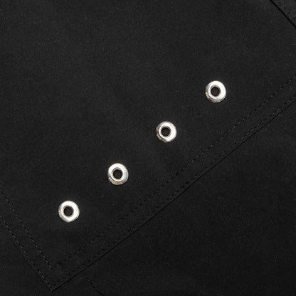 Cargo Pocket Swim Trunks - Black