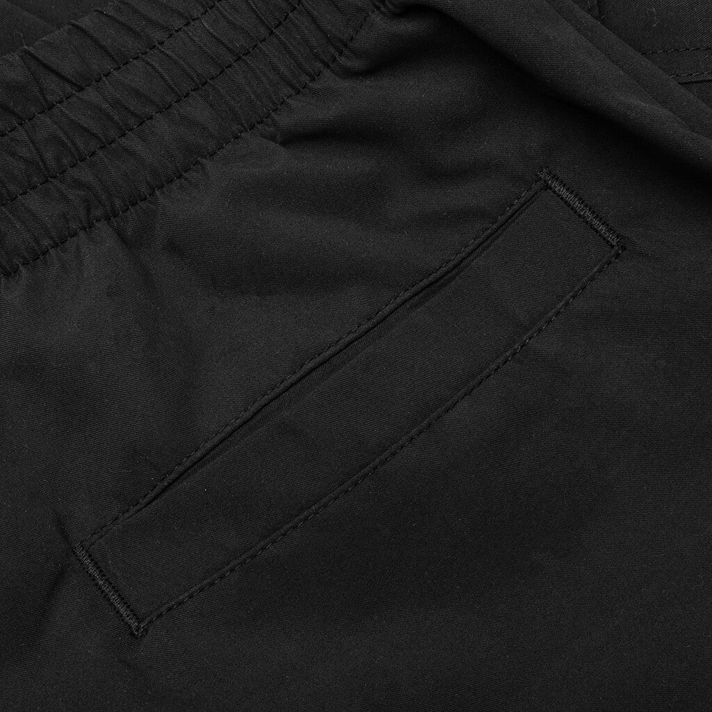 Cargo Pocket Swim Trunks - Black