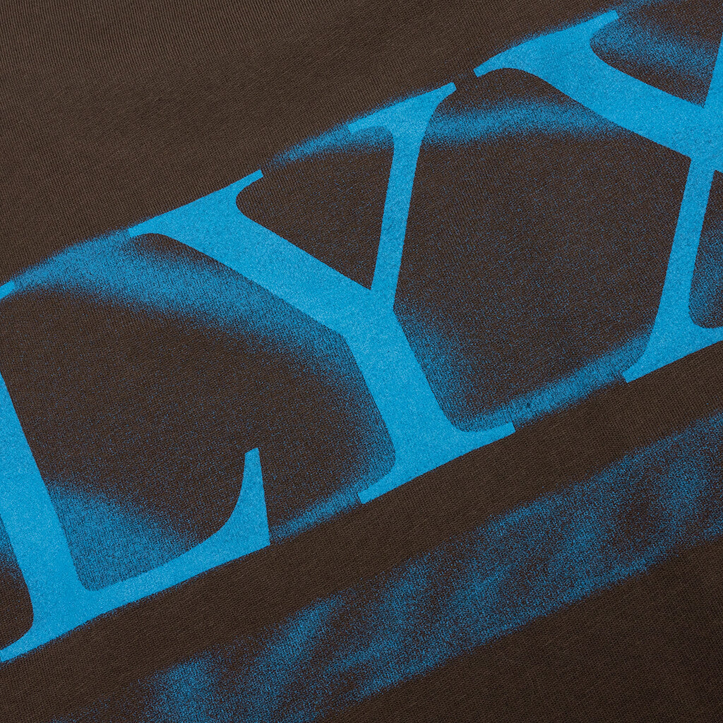 Back Print Graphic S/S T-Shirt - Dark Brown