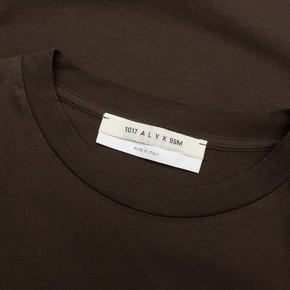 Back Print Graphic S/S T-Shirt - Dark Brown