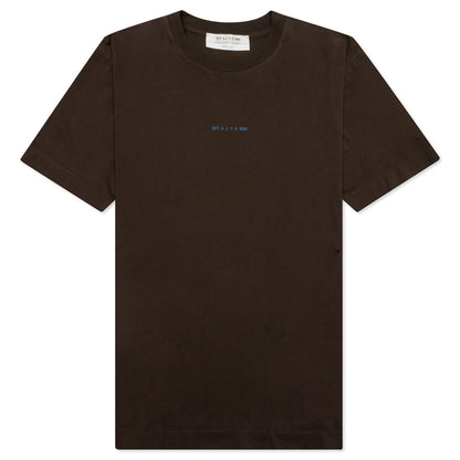 Back Print Graphic S/S T-Shirt - Dark Brown