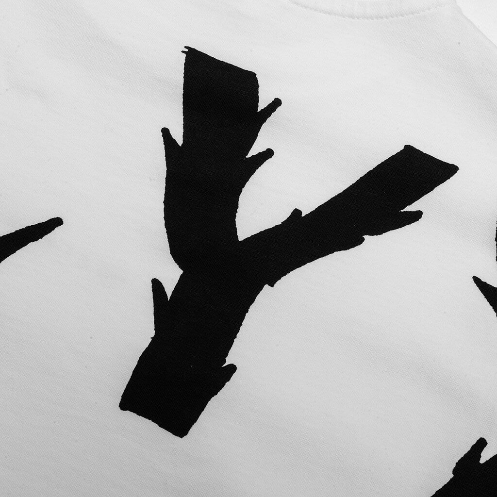 Back Logo Graphic S/S T-Shirt - White