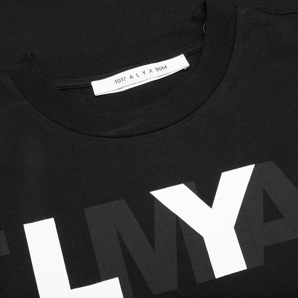 Inverted Logo S/S Tee - Black