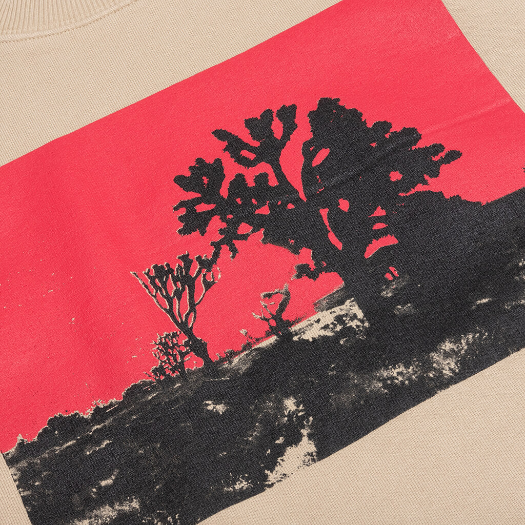 Joshua Crewneck Sweatshirt - Natural Dark