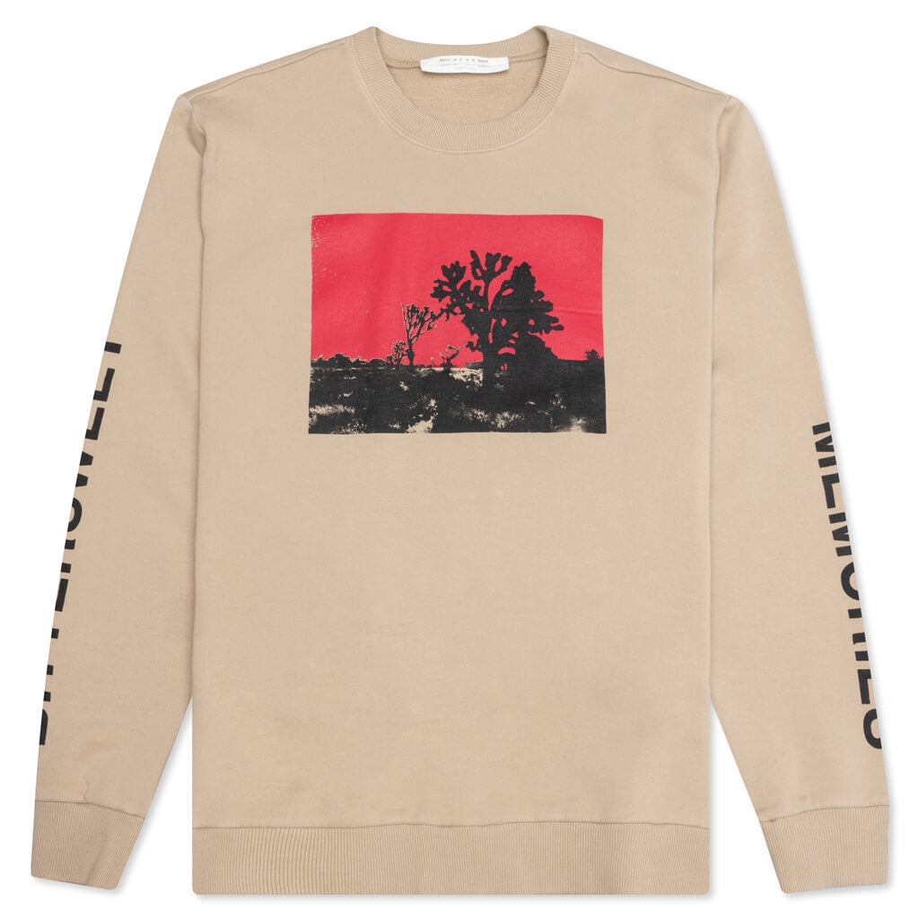 Joshua Crewneck Sweatshirt - Natural Dark