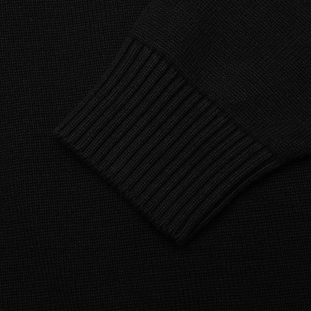 Treated Logo Crewneck - Black