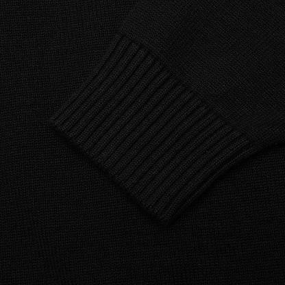 Treated Logo Crewneck - Black