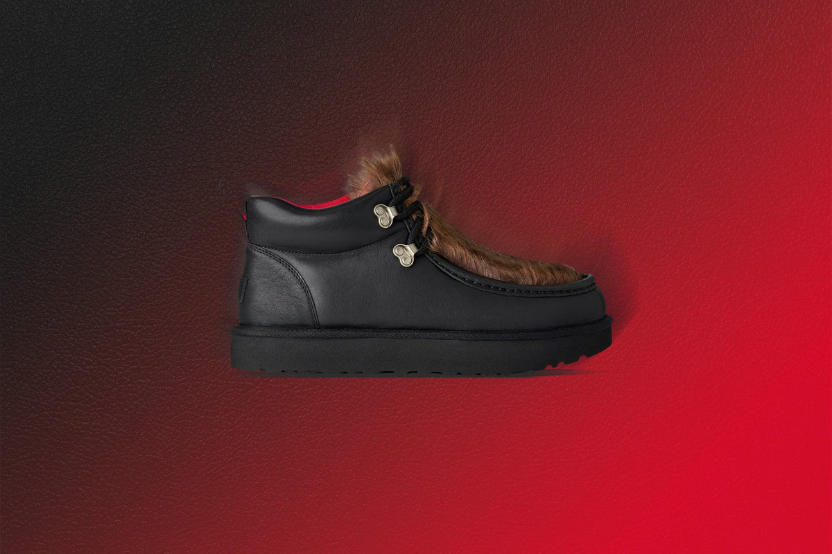 UGG x AMBUSH Fur Plug Boot - Black