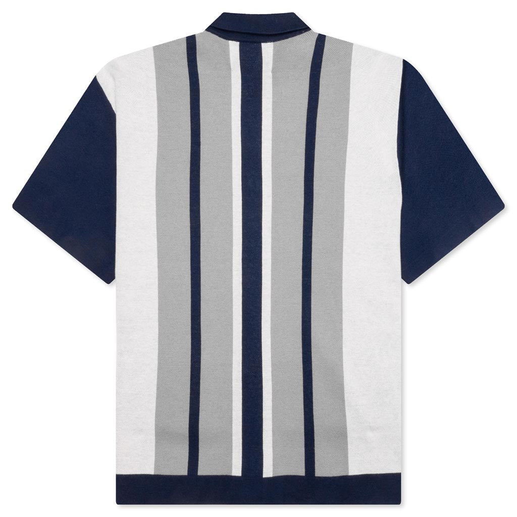 Knit Camp Collar - Grey