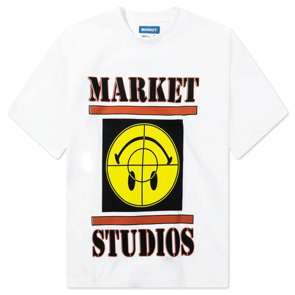 Smiley Focus T-Shirt - White