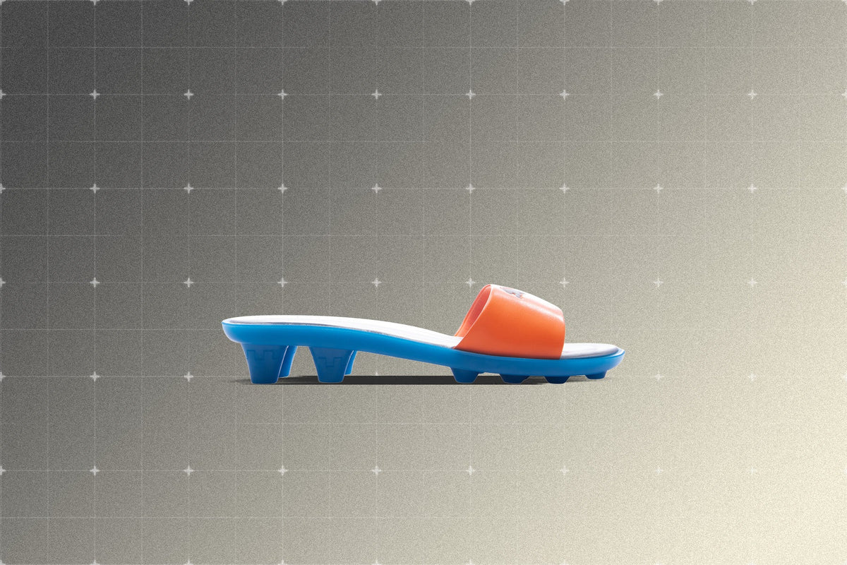 Puma x Fenty Women's Slide Chic - Rickie Orange/Racing Blue