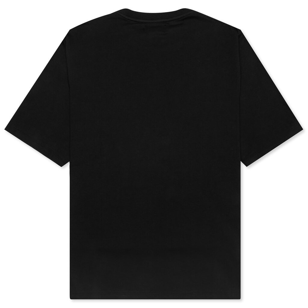 Embroidered Stars S/S T-Shirt - Black