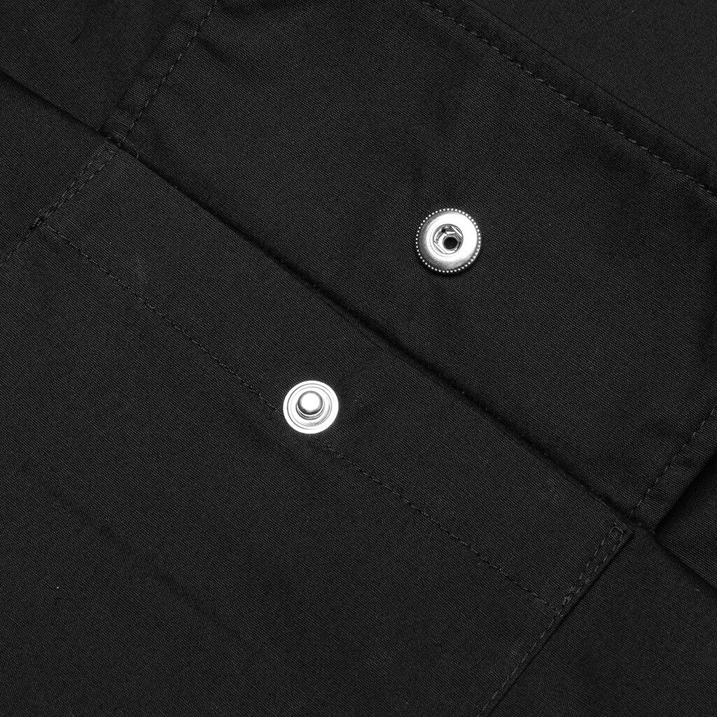 L/S Psycho Embroidery Shirt - Black