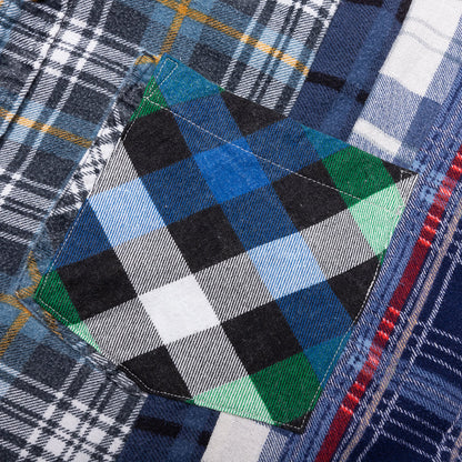 7 Cuts Flannel Shirt - Assorted