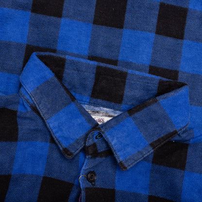 7 Cuts Wide Flannel Shirt - Assorted