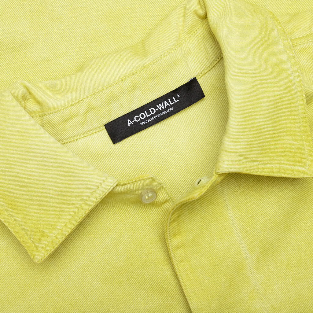 Dye Tech S/S Overshirt - Cadium