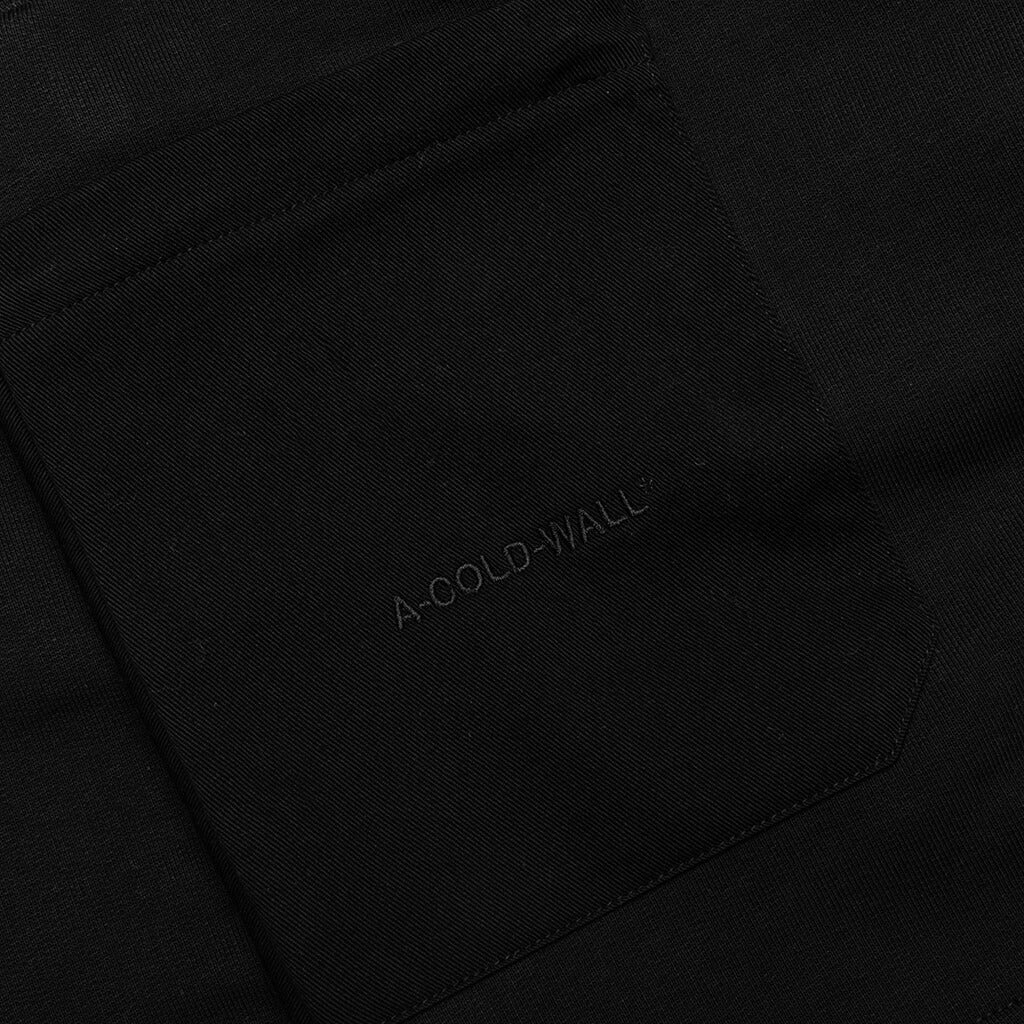 Logo Embroidery Short - Black