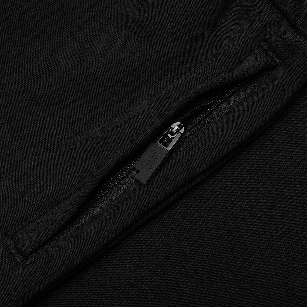 Logo Embroidery Short - Black