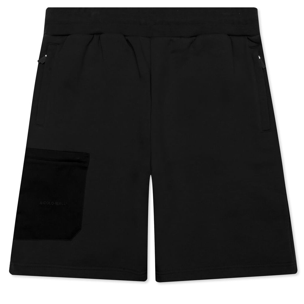 Logo Embroidery Short - Black