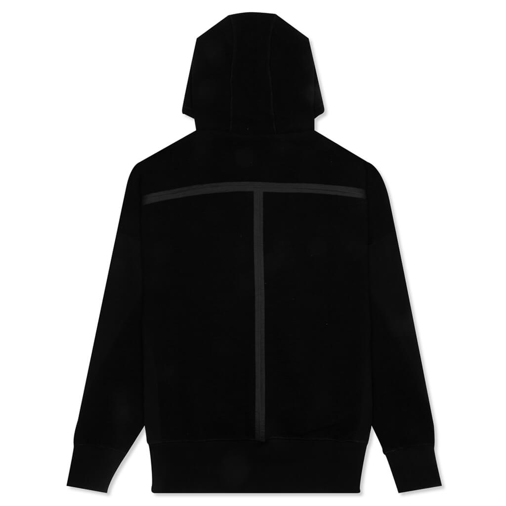 Textured Hoodie - Black