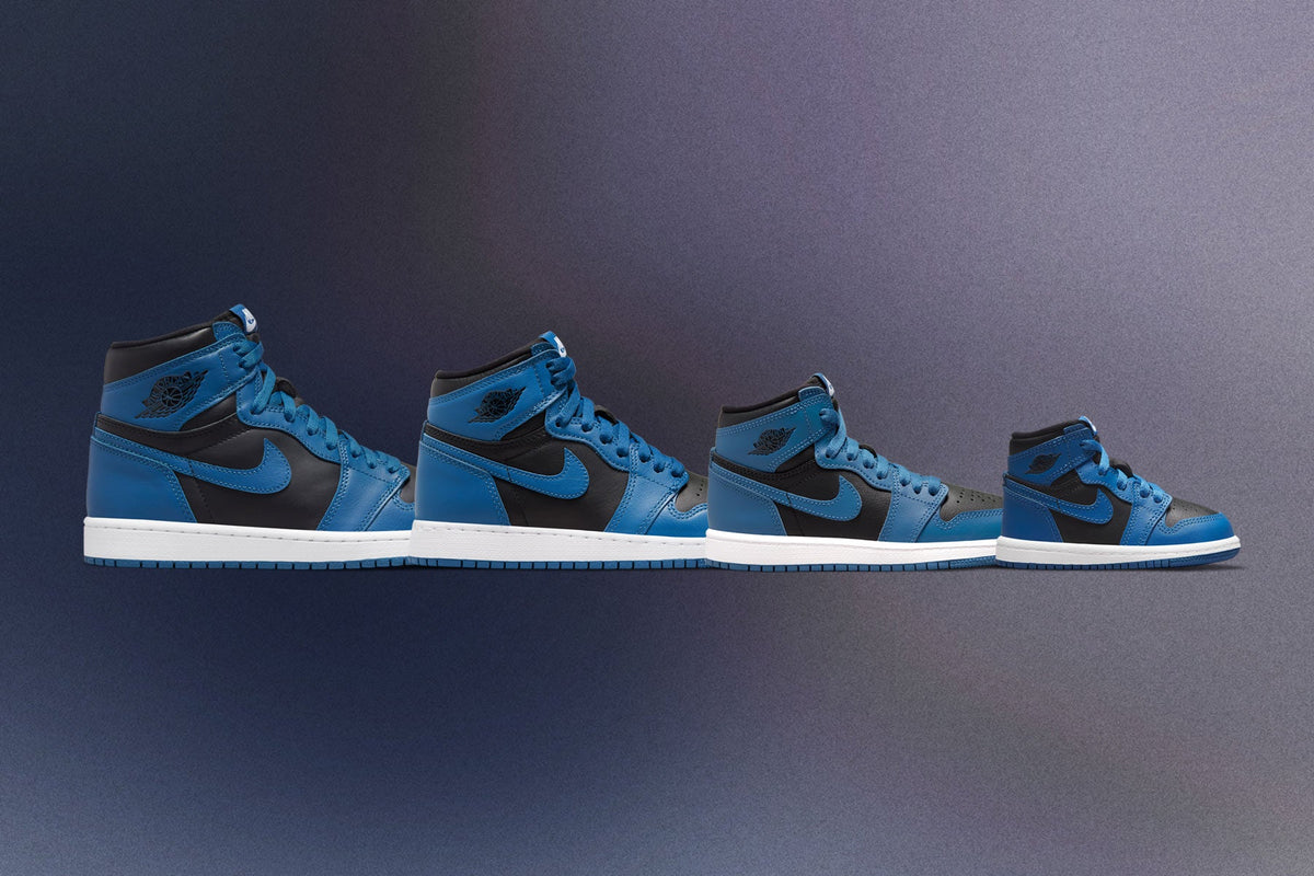 Air Jordan 1 Retro High OG "Marina Blue" - Dark Marina Blue/Black