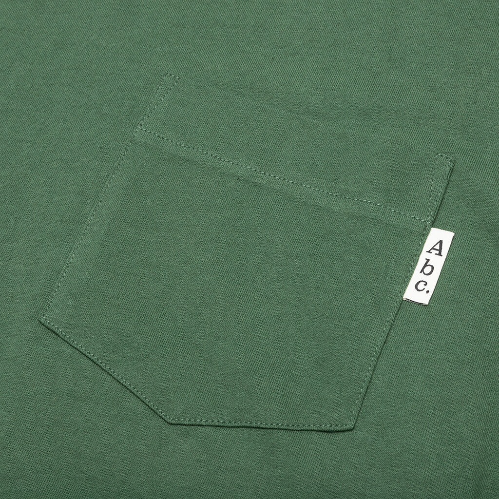 L/S Pocket Tee - Malachite