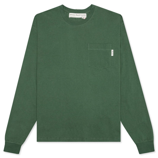 L/S Pocket Tee - Malachite