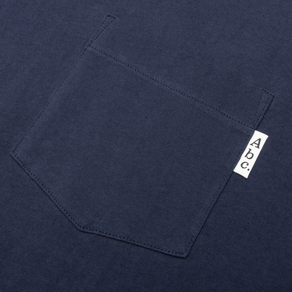 L/S Pocket Tee - Azurite