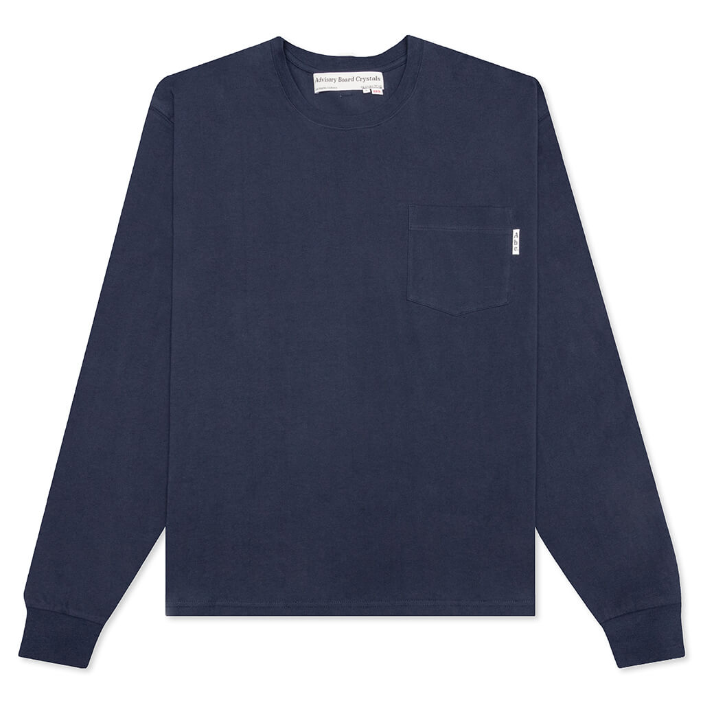 L/S Pocket Tee - Azurite