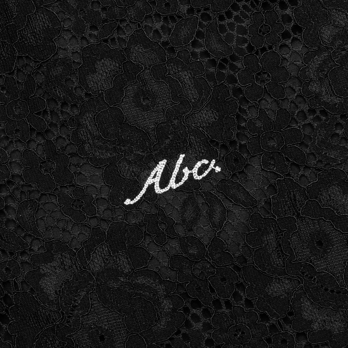 Abc. Crystal Rivet Lace Double Knee Pant - Black