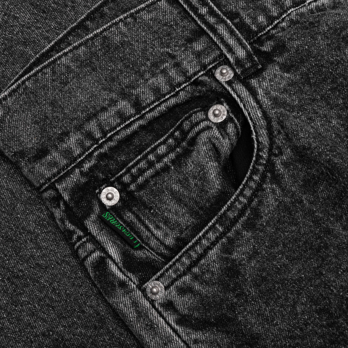 Acid 5-Pocket Jeans - Black