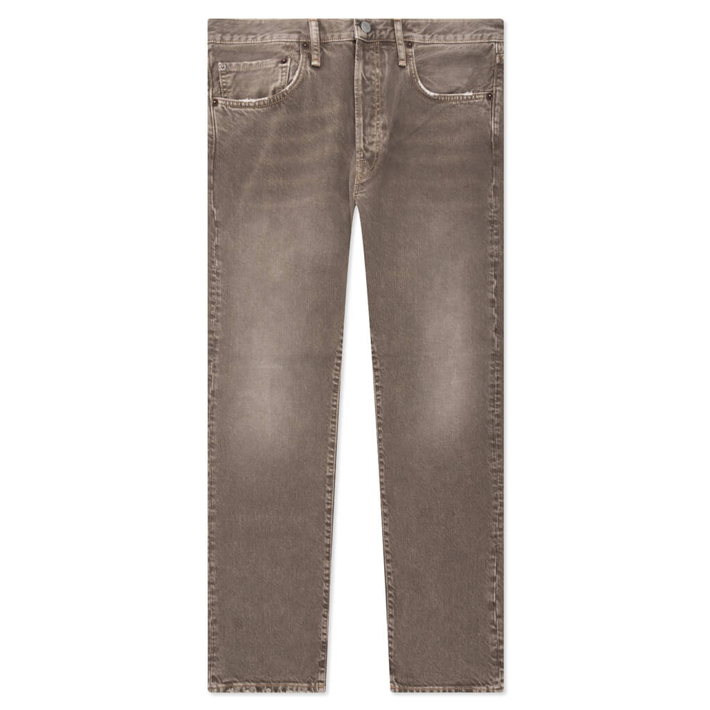 Straight Fit Jeans - Beige